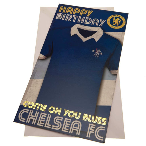 Chelsea FC Birthday Card Retro - Excellent Pick