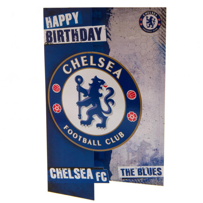 Chelsea Fc Birthday Card The Blues - Excellent Pick