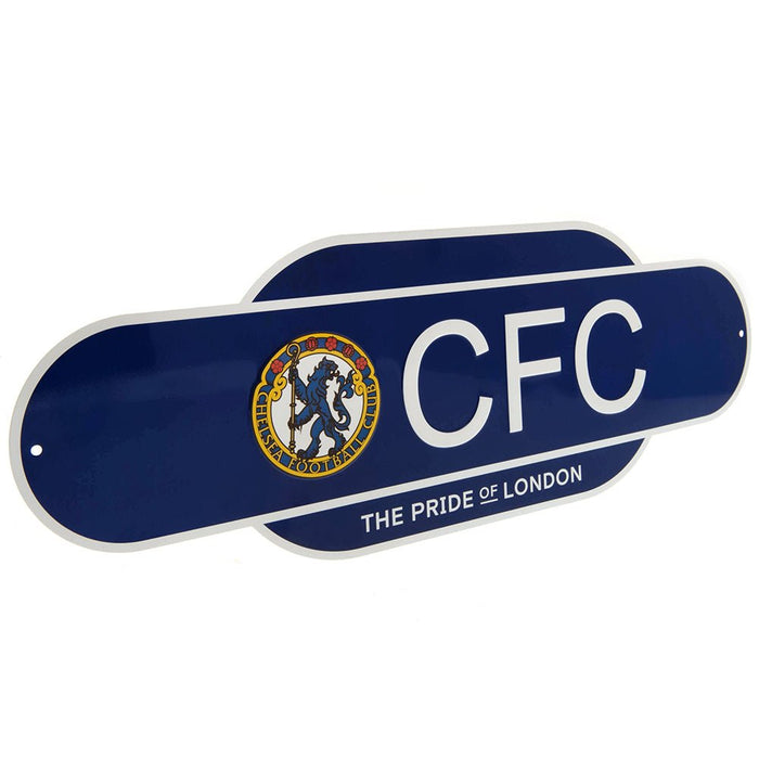 Chelsea FC Colour Retro Sign - Excellent Pick