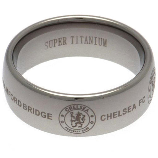 Chelsea FC Super Titanium Ring Small - Excellent Pick