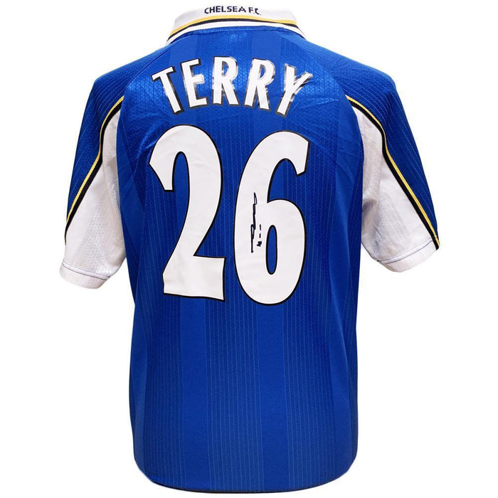 Chelsea FC Terry Signed Shirt - Excellent Pick