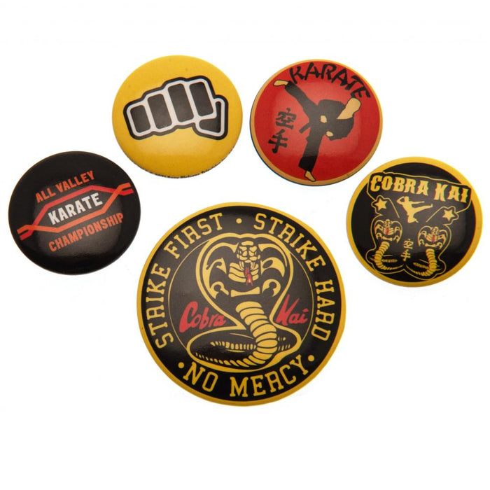 Cobra Kai Button Badge Set - Excellent Pick