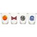 Dragon Ball Z 4pk Shot Glass Set - Excellent Pick