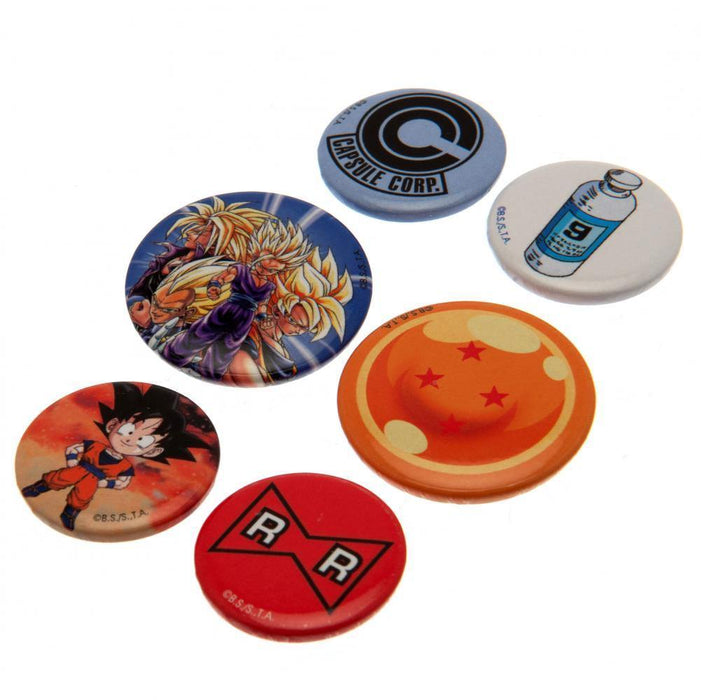 Dragon Ball Z Button Badge Set - Excellent Pick