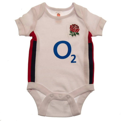 England RFU 2 Pack Bodysuit 12-18 Mths RB - Excellent Pick