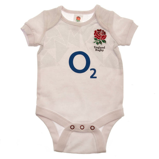 England RFU 2 Pack Bodysuit 9/12 mths PC - Excellent Pick