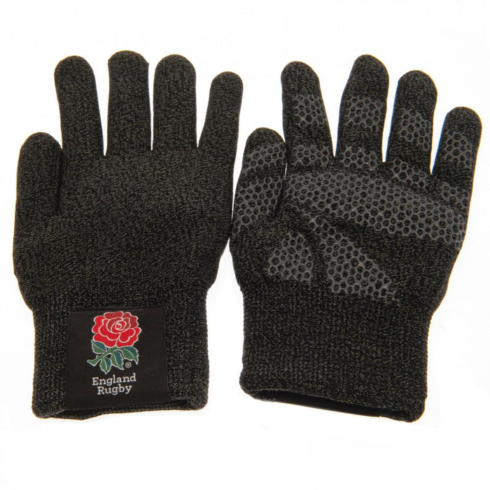 England RFU Luxury Touchscreen Gloves Youths - Excellent Pick