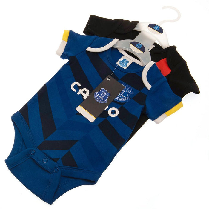 Everton FC 2 Pack Bodysuit 6-9 Mths - Excellent Pick