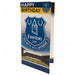 Everton FC Birthday Card - Excellent Pick