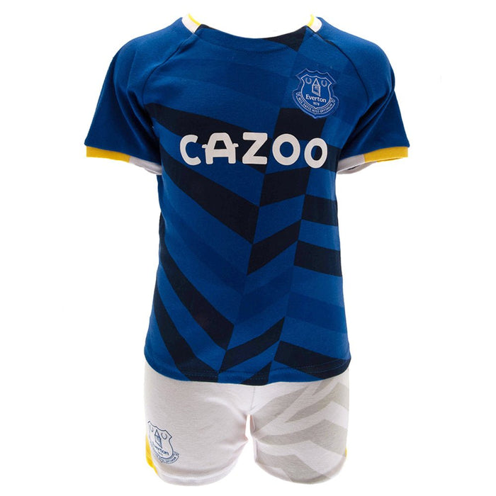 Everton FC Shirt & Short Set 12-18 Mths - Excellent Pick