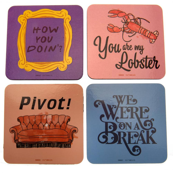 Friends Coaster Set Lobster - Excellent Pick