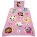 Gabby's Dollhouse Single Duvet Set - Excellent Pick