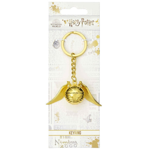 Harry Potter 3D Metal Keyring Golden Snitch - Excellent Pick