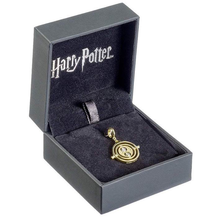 Harry Potter Gold Plated Crystal Charm Time Turner - Excellent Pick