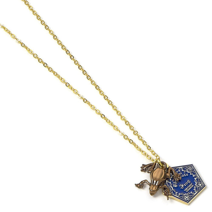 Harry Potter Gold Plated Necklace Chocolate Frog - Excellent Pick