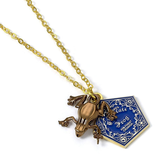 Harry Potter Gold Plated Necklace Chocolate Frog - Excellent Pick