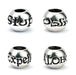 Harry Potter Silver Plated Bead Charm Set - Excellent Pick