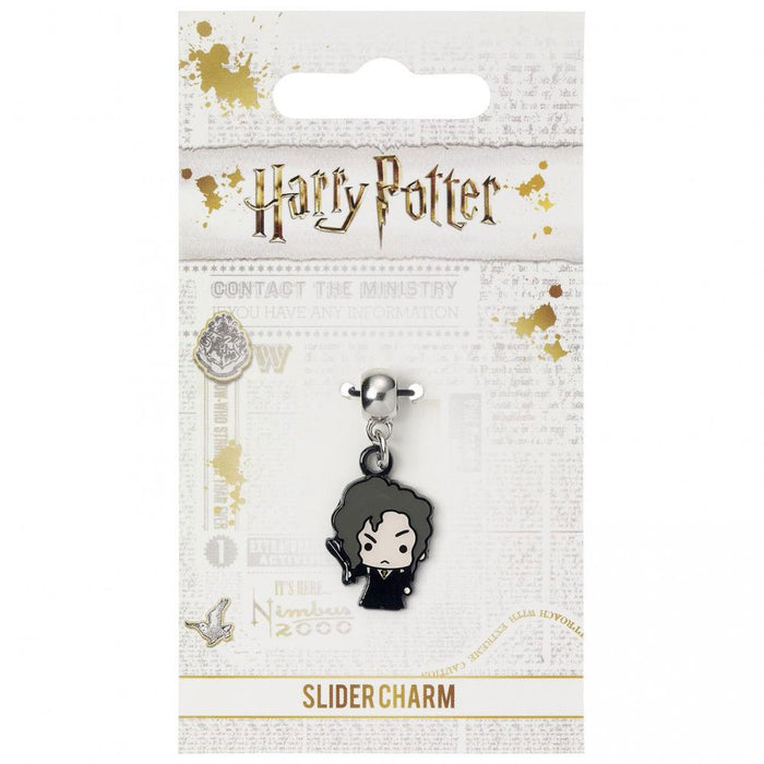 Harry Potter Silver Plated Charm Chibi Bellatrix LeStrange - Excellent Pick