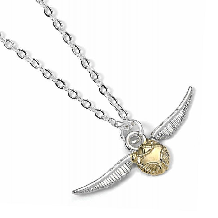 Harry Potter Silver Plated Necklace Golden Snitch - Excellent Pick