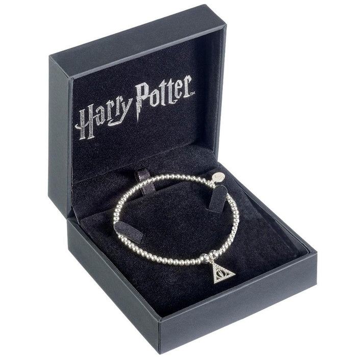 Harry Potter Sterling Silver Crystal Bracelet Deathly Hallows - Excellent Pick