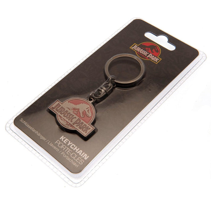 Jurassic Park Metal Keyring - Excellent Pick