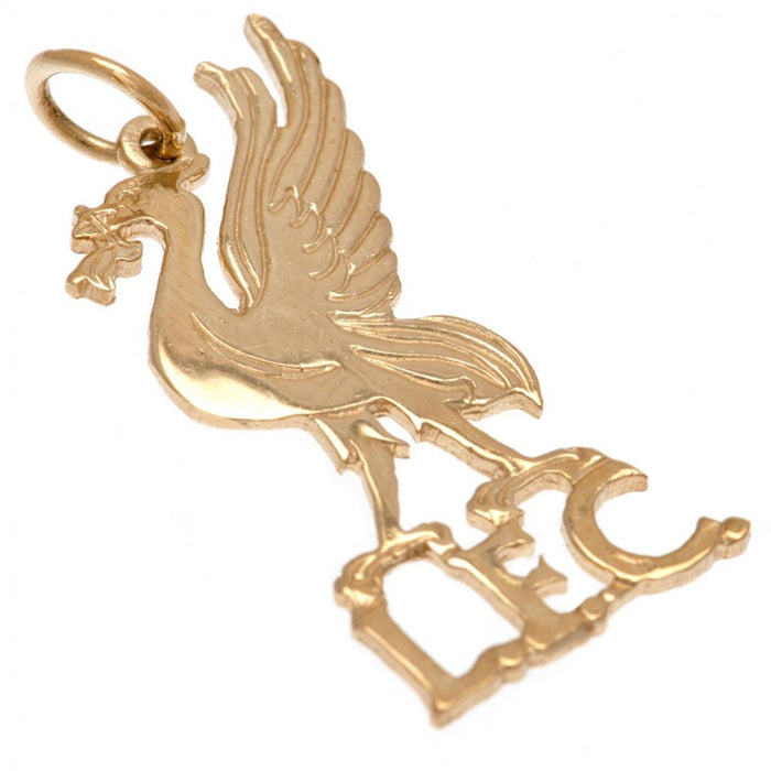 Liverpool FC 9ct Gold Pendant Liverbird Medium - Excellent Pick