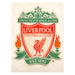 Liverpool FC A4 Car Decal CR - Excellent Pick