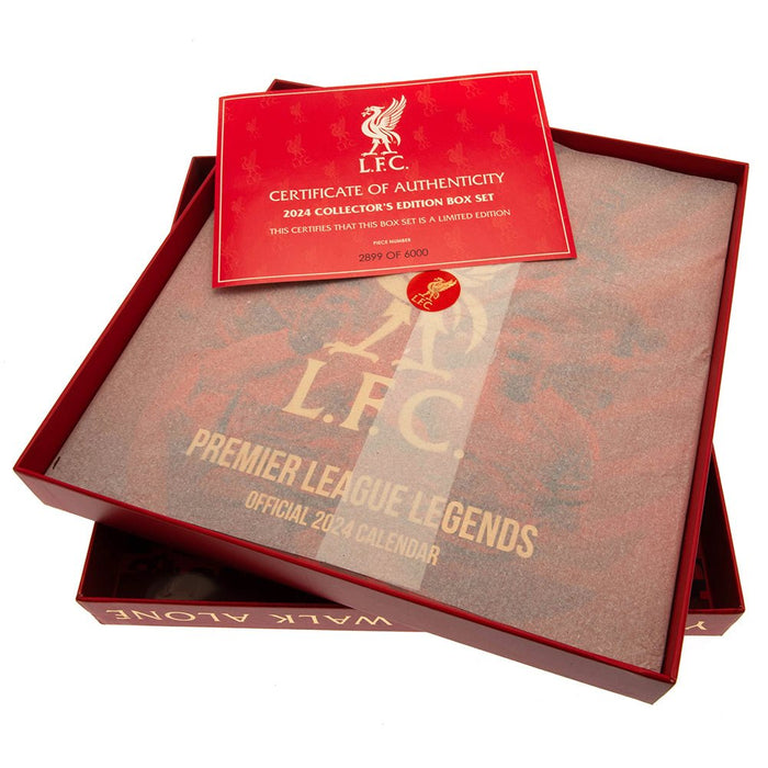 Liverpool FC Calendar & Diary Musical Gift Box 2024 - Excellent Pick