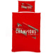 Liverpool FC Champions Of Europe Single Duvet Set - Excellent Pick