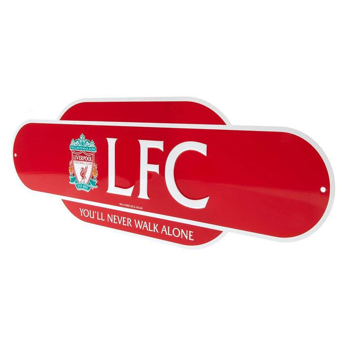 Liverpool FC Colour Retro Sign - Excellent Pick