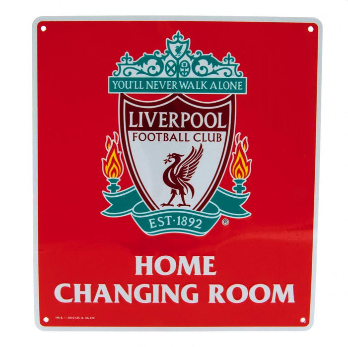 Liverpool FC Home Changing Room Sign CR - Excellent Pick