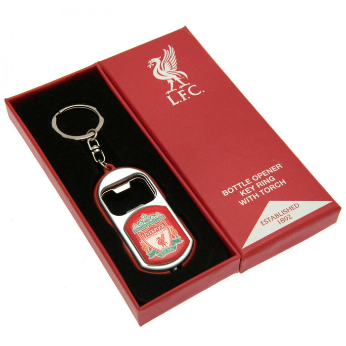 Liverpool Fc Key Ring Torch Bottle Opener - Excellent Pick