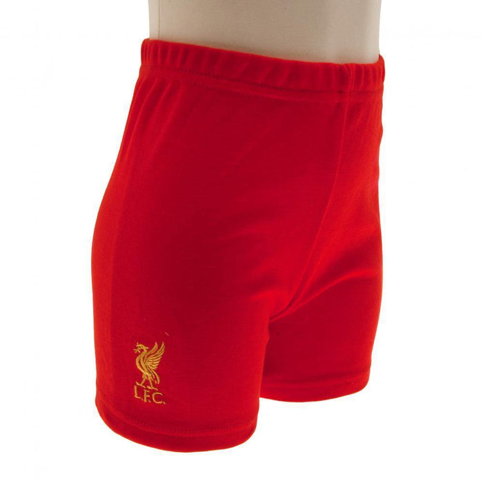 Liverpool FC Shirt & Short Set 3/6 mths GD - Excellent Pick