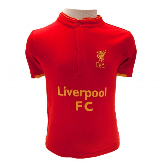 Liverpool FC Shirt & Short Set 6/9 mths GD - Excellent Pick