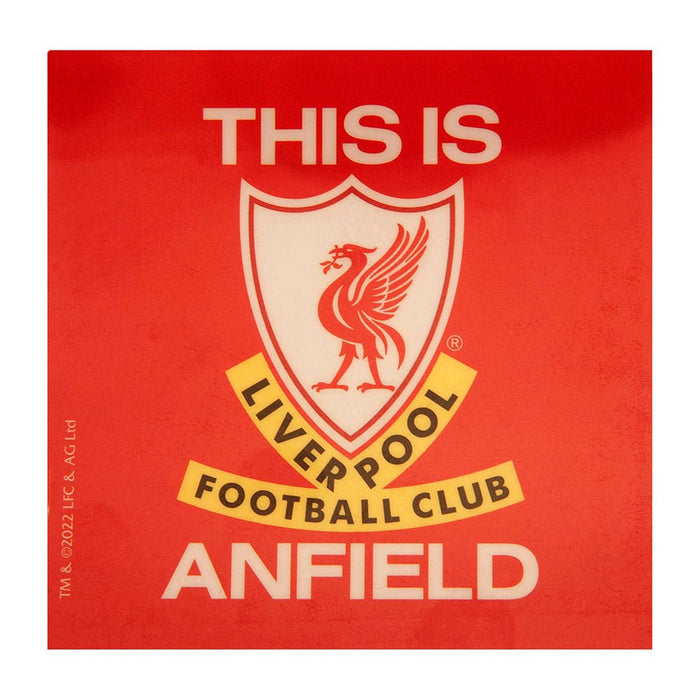 Liverpool FC Single Car Sticker TIA - Excellent Pick