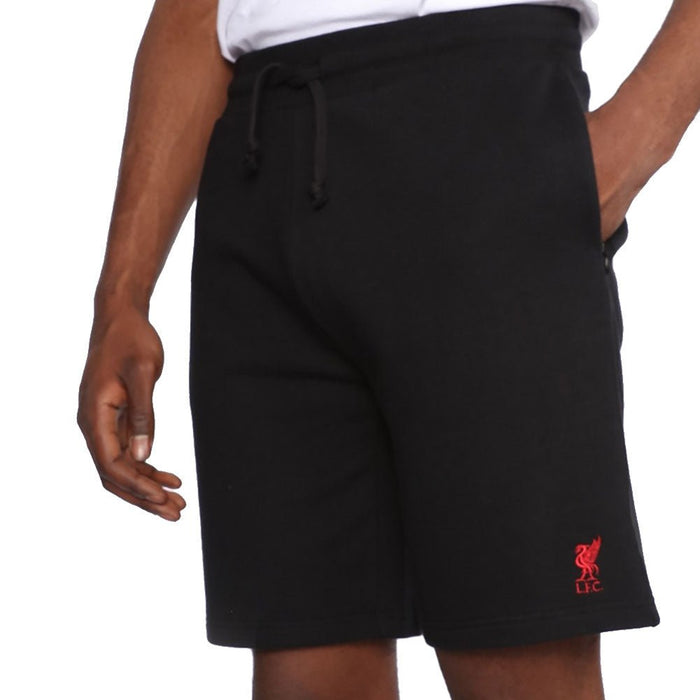 Liverpool FC Sweat Shorts Mens Black Small - Excellent Pick