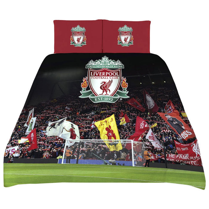 Liverpool FC The Kop Double Duvet Set - Excellent Pick