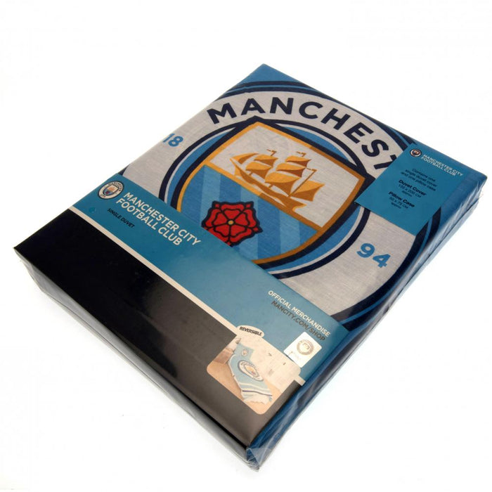 Manchester City FC Single Duvet Set PL - Excellent Pick