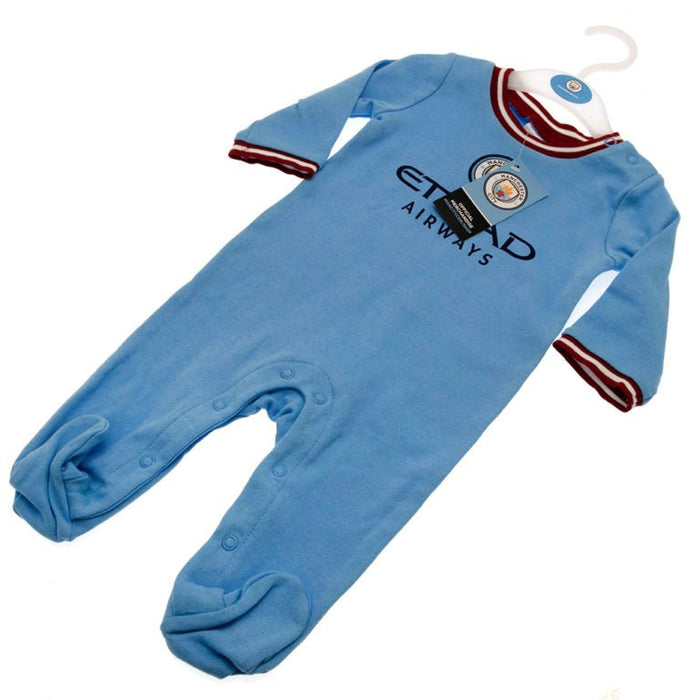 Manchester City FC Sleepsuit 12-18 Mths CC - Excellent Pick