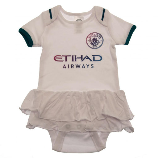 Manchester City Fc Tutu 12/18 Mths Sq - Excellent Pick