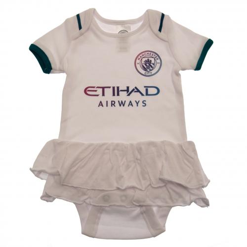 Manchester City Fc Tutu 12/18 Mths Sq - Excellent Pick