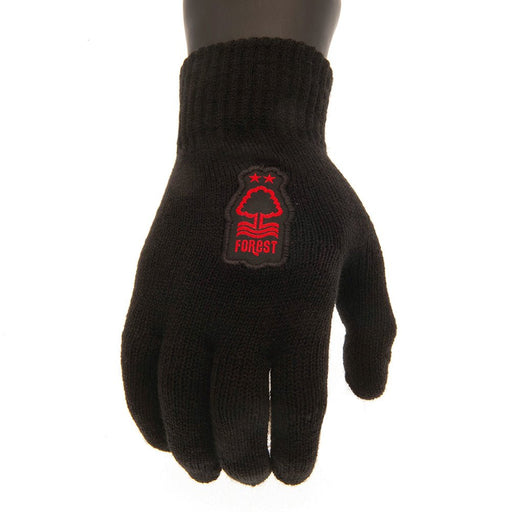 Nottingham Forest FC Knitted Gloves Junior - Excellent Pick