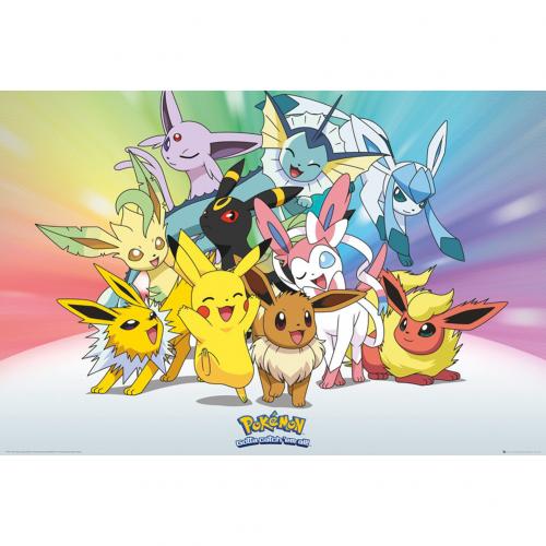 Pokemon Poster Eevee 272 - Excellent Pick