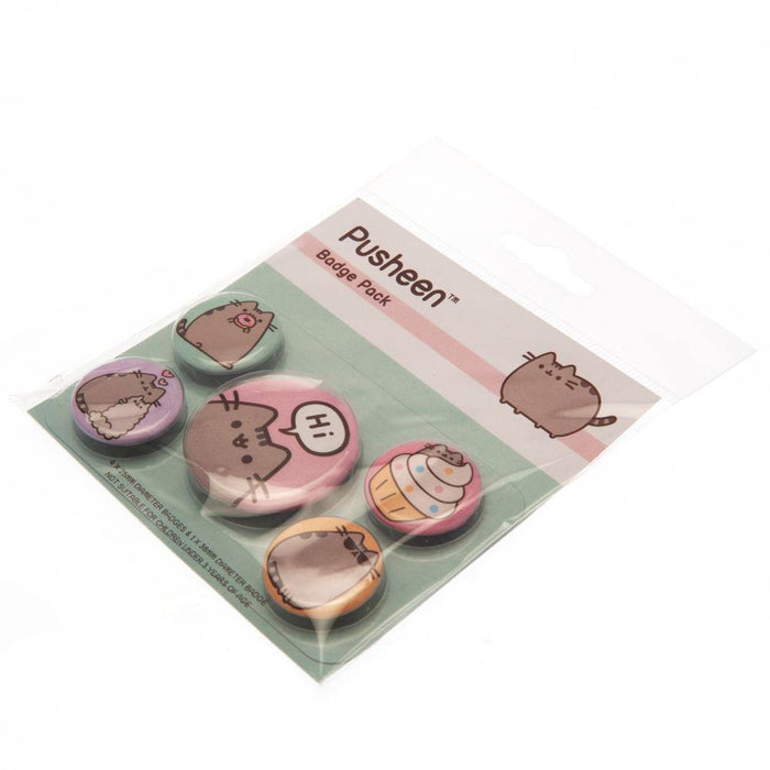 Pusheen Button Badge Set - Excellent Pick