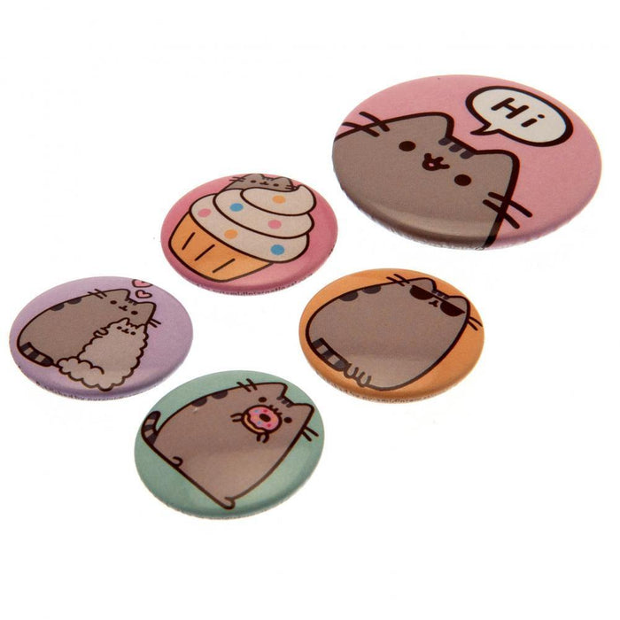 Pusheen Button Badge Set - Excellent Pick