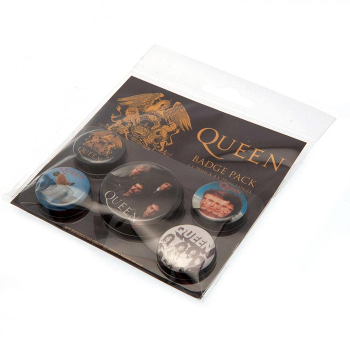 Queen Button Badge Set - Excellent Pick