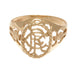 Rangers FC 9ct Gold Crest Ring Medium - Excellent Pick