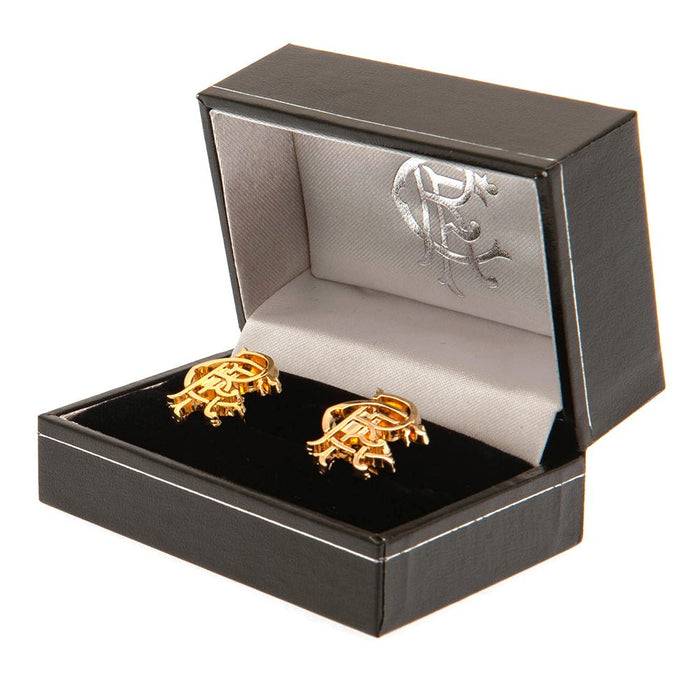 Rangers FC Gold Plated RFC Cufflinks - Excellent Pick