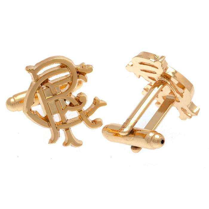 Rangers FC Gold Plated RFC Cufflinks - Excellent Pick