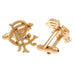 Rangers FC Gold Plated RFC Cufflinks - Excellent Pick